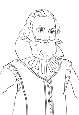 John Smith Coloring Page